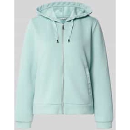 Regular fit sweatjack met viscose