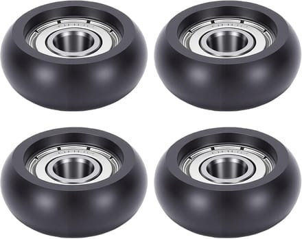 Fitness Rolwiel - Vervangende Katrol - Kerntraining - Duurzaam Ontwerp - 32 mm Diameter
