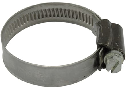 Waterslangklem M/Wormwiel 8X 12 Mm. Rvs