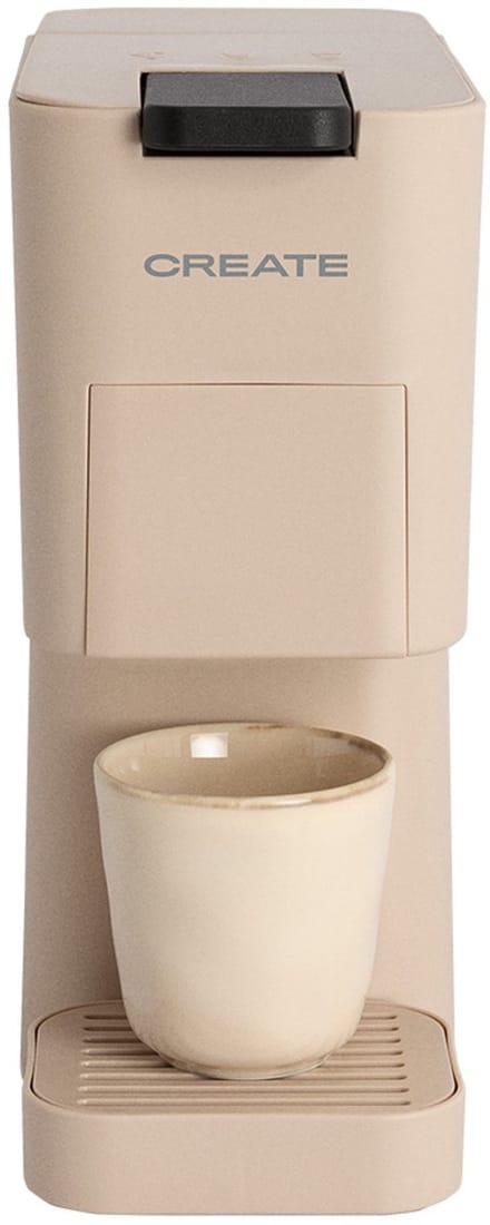 CREATE - Multi-capsule espressomachine en gemalen koffie - Zand - THERA STUDIO