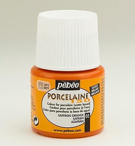 Porseleinverf - 03 Saffron Orange - Pebeo - 45ml