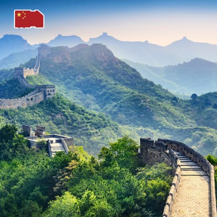 InternationalSIM Data Simkaart China - 10 GB - 30 dagen