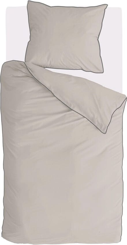 Walra Dekbedovertrek Sweet Softy - 140x220 - 100% Katoen - Zand