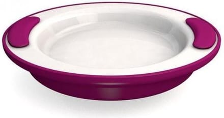Adhome Warmhoudbord Ornamin Diameter 25,5 cm - 4,2 cm hoog - kleur: rood