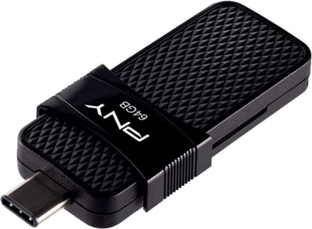 DUO LINK USB 3.1 TYPE-C OTG - CLE USB 3.1 / USB-C - 64GO - NOIR