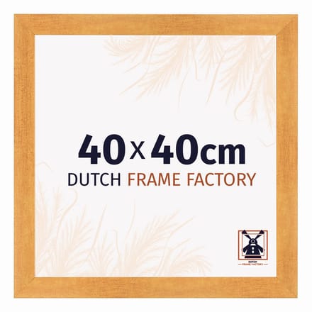 Fotolijst 40x40 cm - MDF - Oranje - Praag