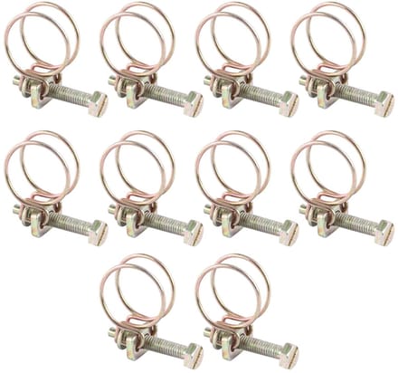 Dailygoods- Slangklem Dubbele Draad - Slangklemmen Rvs - Verstelbare
