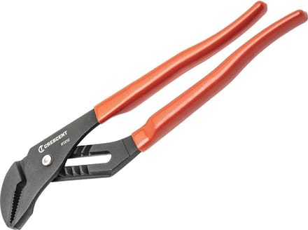 Tang- en groeftang met rechte kaak - 177,8 mm, zwart oxide