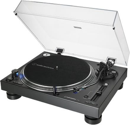 Audio-Technica AT-LP140XPBK Draaitafel (dj) met directe aandrijving Zwart