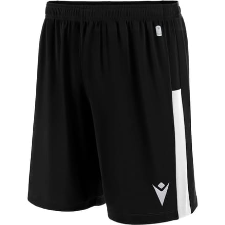 Macron Skara Short Heren - Zwart / Wit | Maat: XL