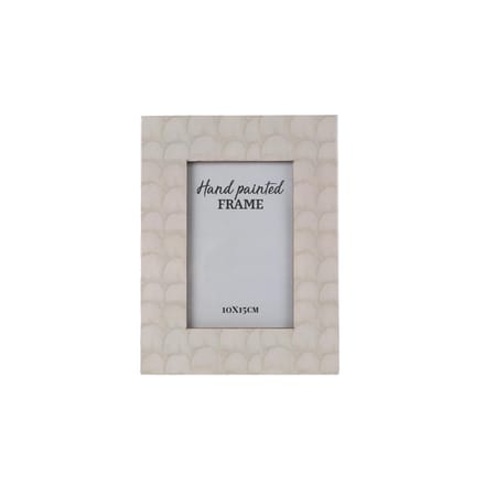 Fotolijst Masie (10x15) hout/emaille 16x21,5x1cm