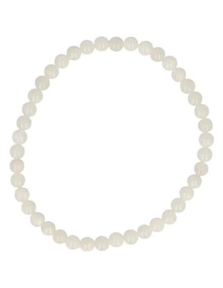 Maansteen regenboog kralenarmband 4 mm