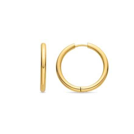 Luxenter oorbellen 18K goud afwerking - Basem