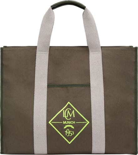 L.CREDI Katha Shopper Tas 44 cm - 22 L - khaki