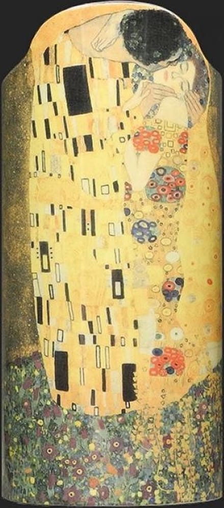 Vaas Klimt  Der Kuss (1907)