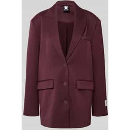 Relaxed fit blazer met reverskraag