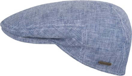 Xander - Linnen pet - Blauw