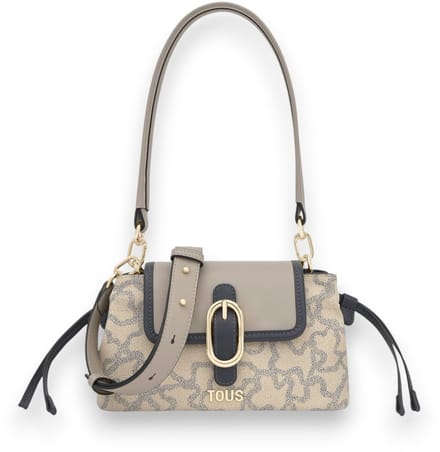 TOUS Kaos Icoon taupe beige Satchel