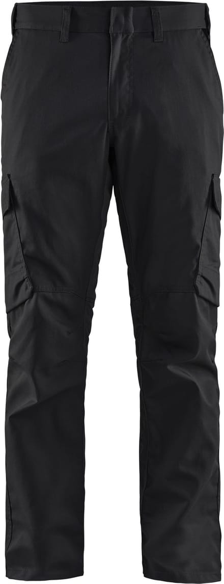 Blaklader Industrie werkbroek stretch 1444-1832 - Zwart/Rood - D88
