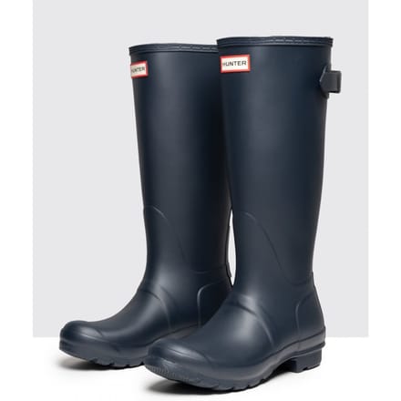 Hunter Hunter Original Regenlaarzen blauw Rubber