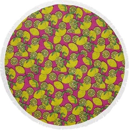 Covers & Co Lemons Strandlaken - Multi 150cm rond