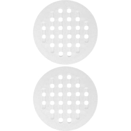 2 stuks Eettafel Hittebestendige Pad Huishoudelijk PS Plastic Pot Pan Mat voor Thuiskeuken white