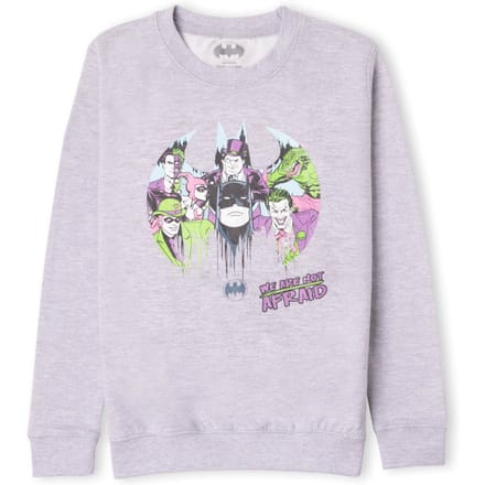 DC Batman We Are Not Afraid Kids' Sweatshirt - Grey - 110/116 (5-6 jaar)