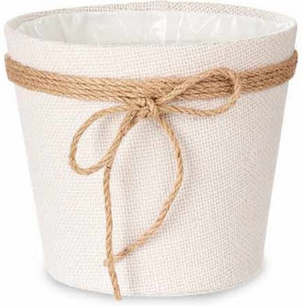 Grondlegger Lasso Stof Wit Plastic (18 x 16 x 18 cm)