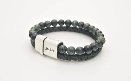 Josh-9286-Armband-Groen-Heren-22,5cm