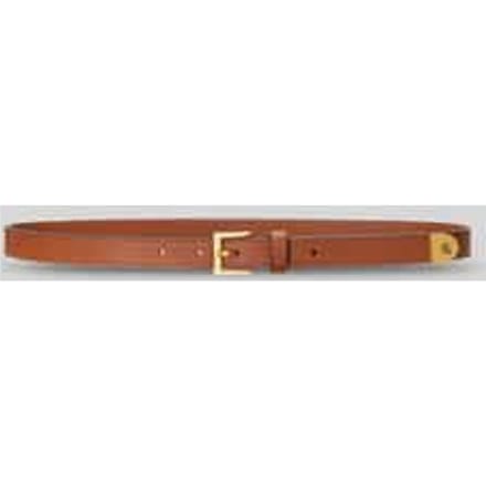Riem van echt leer met logodetail