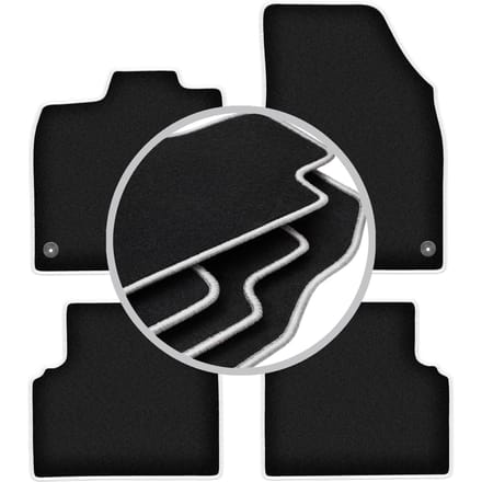CARLUX-SILVER automatten voor: Volkswagen ID.3 hatchback (2019-)