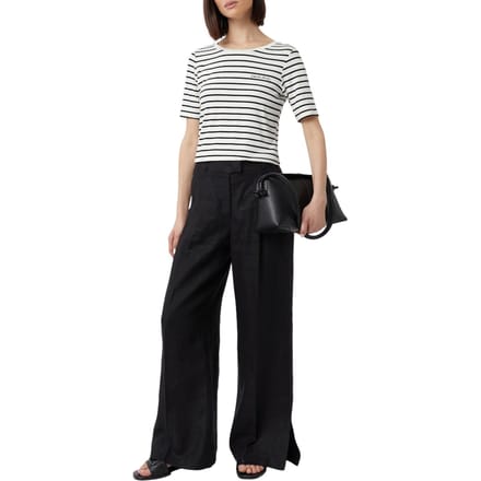Comma T-shirts Black Größe: 34 | Hemden Outlet | Damen | Schwarz