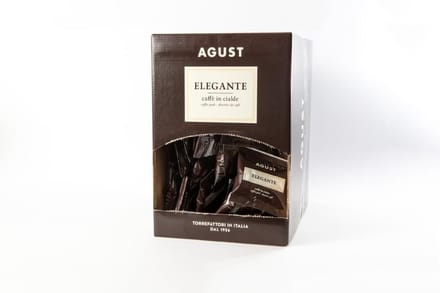 Caffé Agust Pods 44mm espresso Elegante mono verpakking