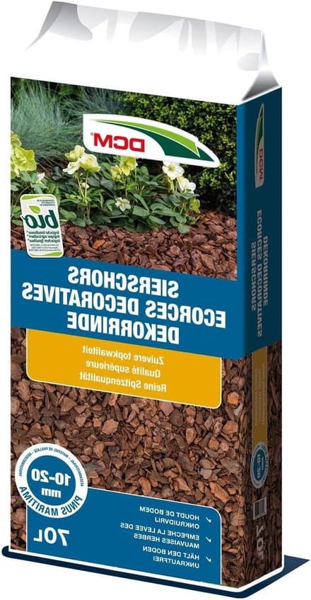 Decoratieve Schors - Mulch Bodembedekker - Tuin Decoratie - Langzaam Afbrekend - 70 liter - Roodbruin