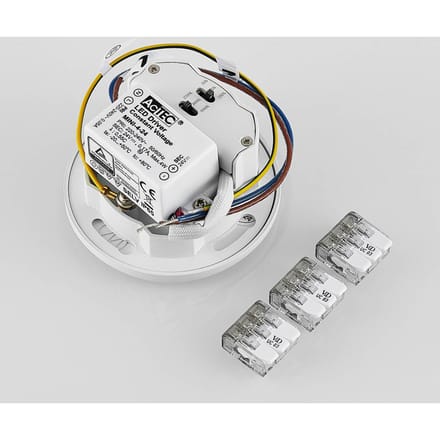 Molto Luce LED inbouwlamp Wand 68 R SIna RD, wit, aluminium, CCT
