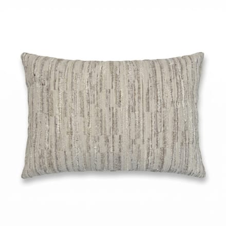 Sierkussen Martie - Beige Decoratief Kussen met Patroon & Zachte Stof