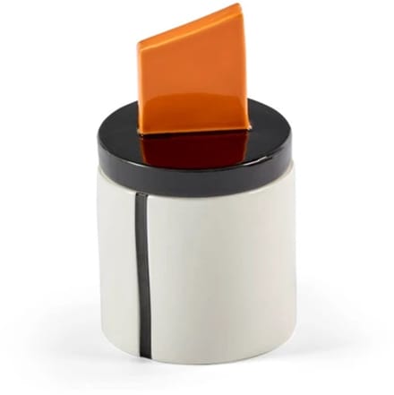 Serax Plan C Candela 02 geurkaars D8.5cm H14cm zwart / oranje