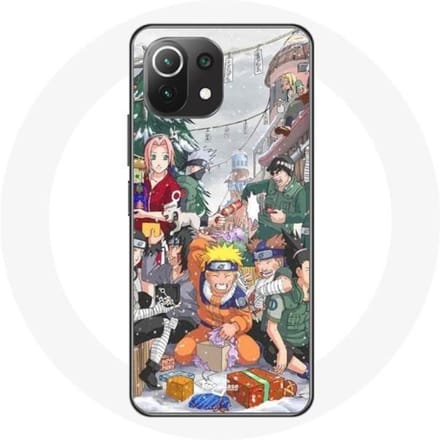 Coque pour Xiaomi Mi 11 Lite Naruto Christmas Day Anime Manga