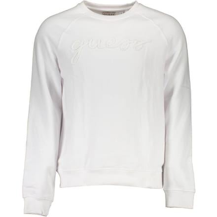 Guess Jeans Witte Katoenen Herensweater