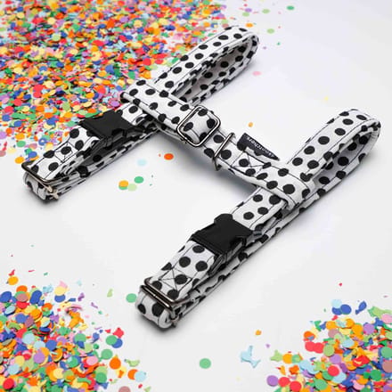 Hondentuigjes White Dots maat S