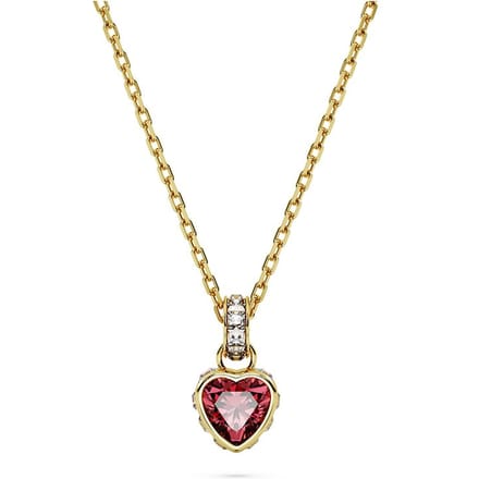 Swarovski 5648750 Chroma Hart Rood Stud Ketting 5648750