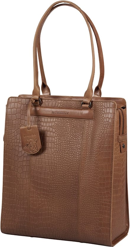 Burkely Casual Carly Shopper 14'' - Tas - Volwassenen - Cognac