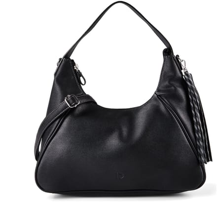 TOM TAILOR schoudertas Abella Hobo Bag Black zwart