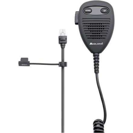 Midland CB-microfoon voor M-Mini en CB-Go USB met Up/Down-toetsen, R45 C1619