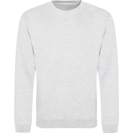 Just Hoods - AWDis Sweat - Ash (Heather) maat M