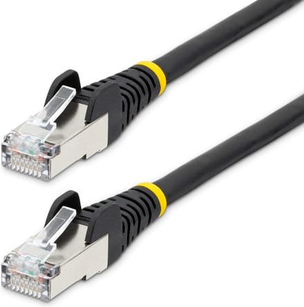 StarTech.com 3m CAT6a Ethernet Cable - 3 m - black - Zwart - 3m