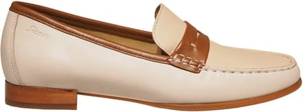 Sioux - ROSIKENA-700 - Instappers - Kleur: Wit/beige - Maat: 41