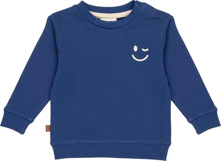 Frogs and Dogs - Smile Sweater | Twilight blue - Katoen - Maat 62