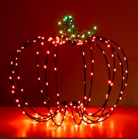 Totally Halloween | Pompoen 3D | Verlichte Decoratie | Halloween verlichting