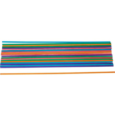 VBS Gekleurde houten staven - Ø 6 mm, 20 stuks